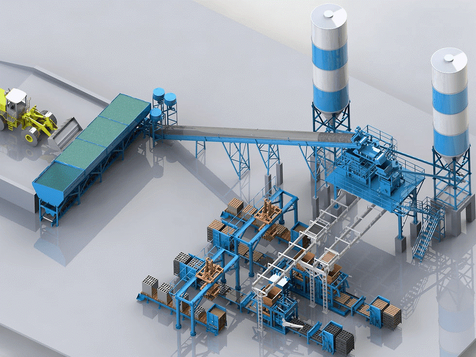 Concrete Batching & Mixing Plant